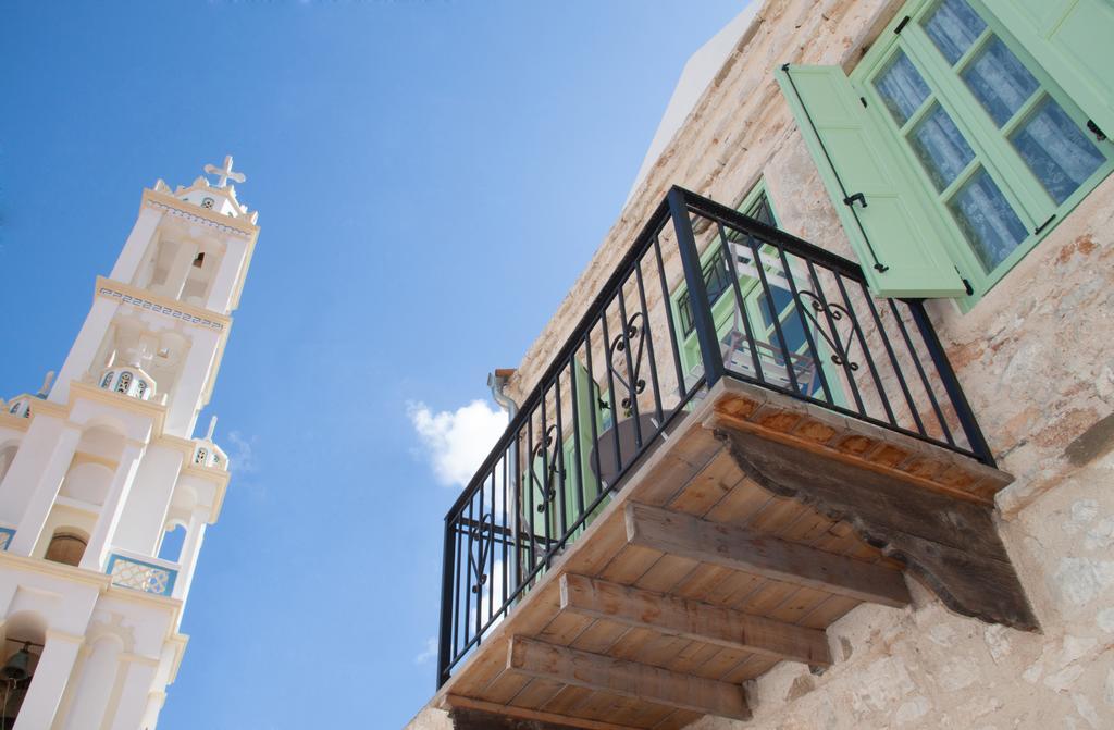 Villa Klytia Chalki Town Buitenkant foto